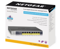 NETGEAR GS108PP 8xGE PoE/PoE+ GS108PP-100EUS - 728763 - zdjęcie 6